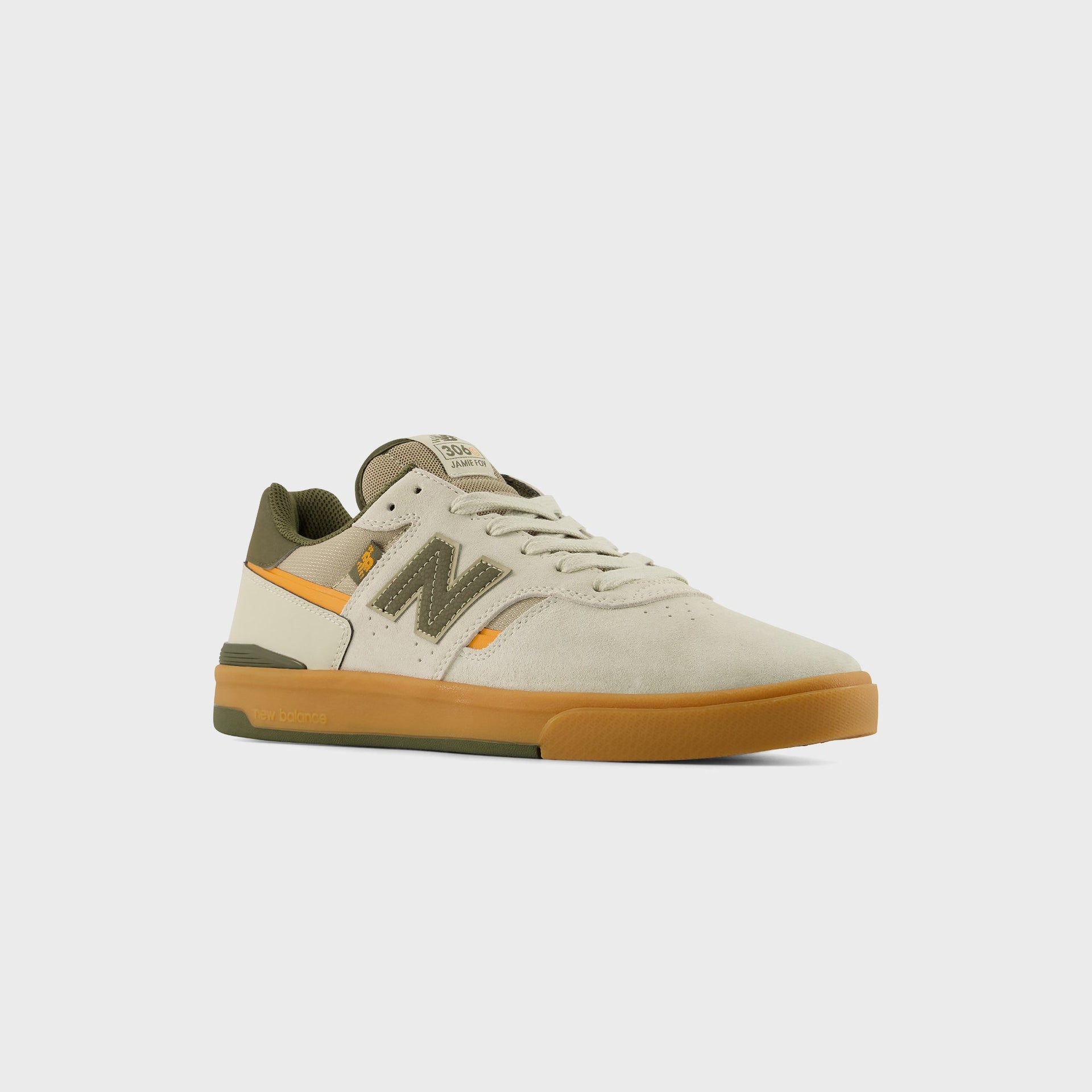 New Balance NB Numeric Jamie Foy 306 Cup - Timberwolf / Dark Moss
