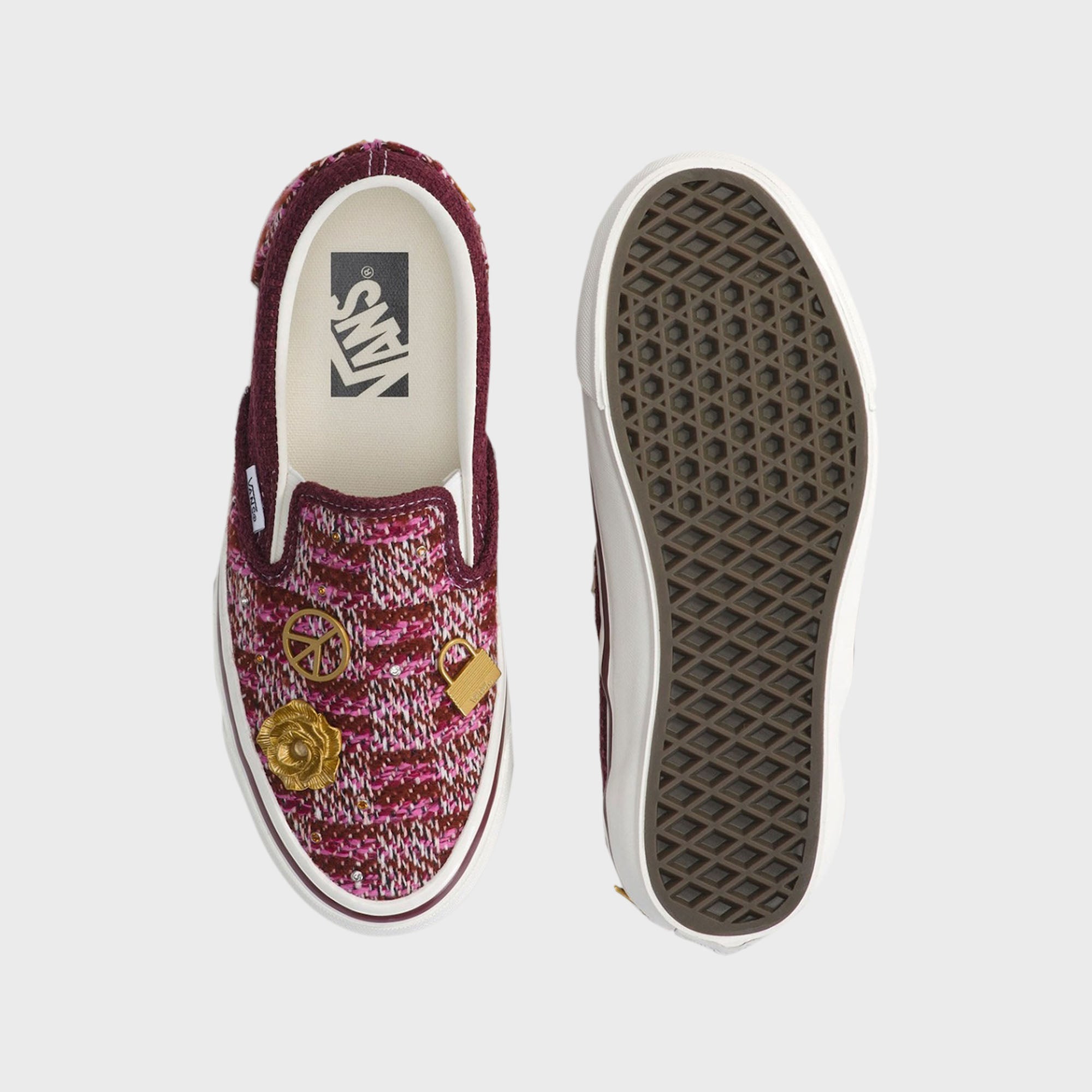 VANS LX Classic Slip-On 98 - Brown / Pink – Kith