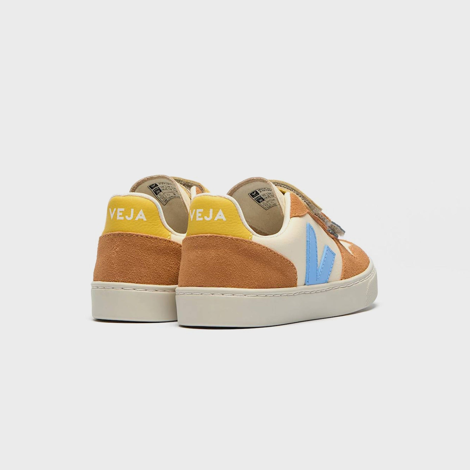Veja Kids V-10 - Cashew / Aqua / Umber