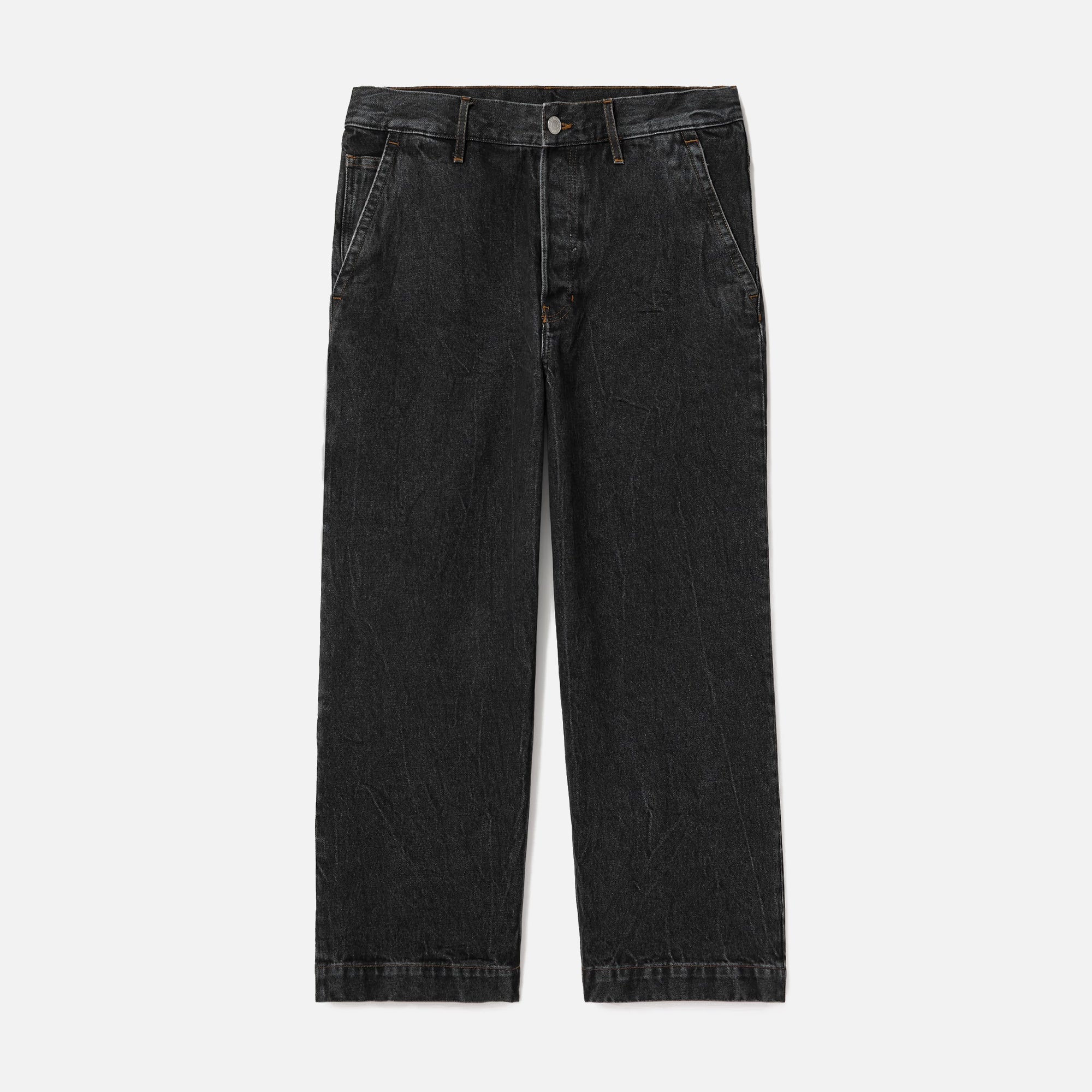 Dries Van Noten Pine Marble Wash Denim - Black – Kith