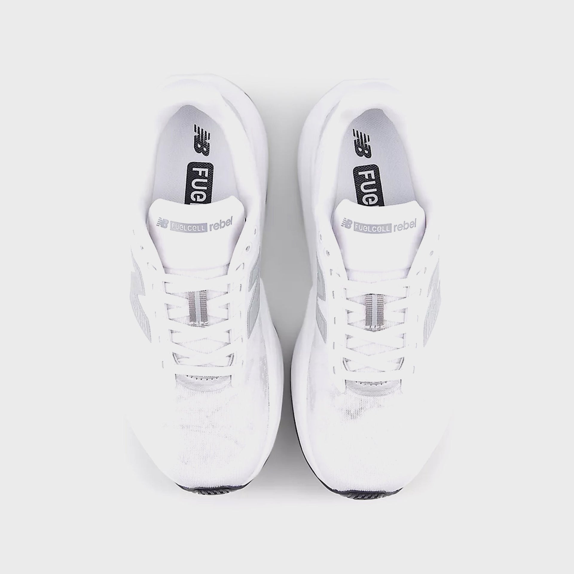 New Balance FuelCell Rebel v5 - White / Silver Metallic