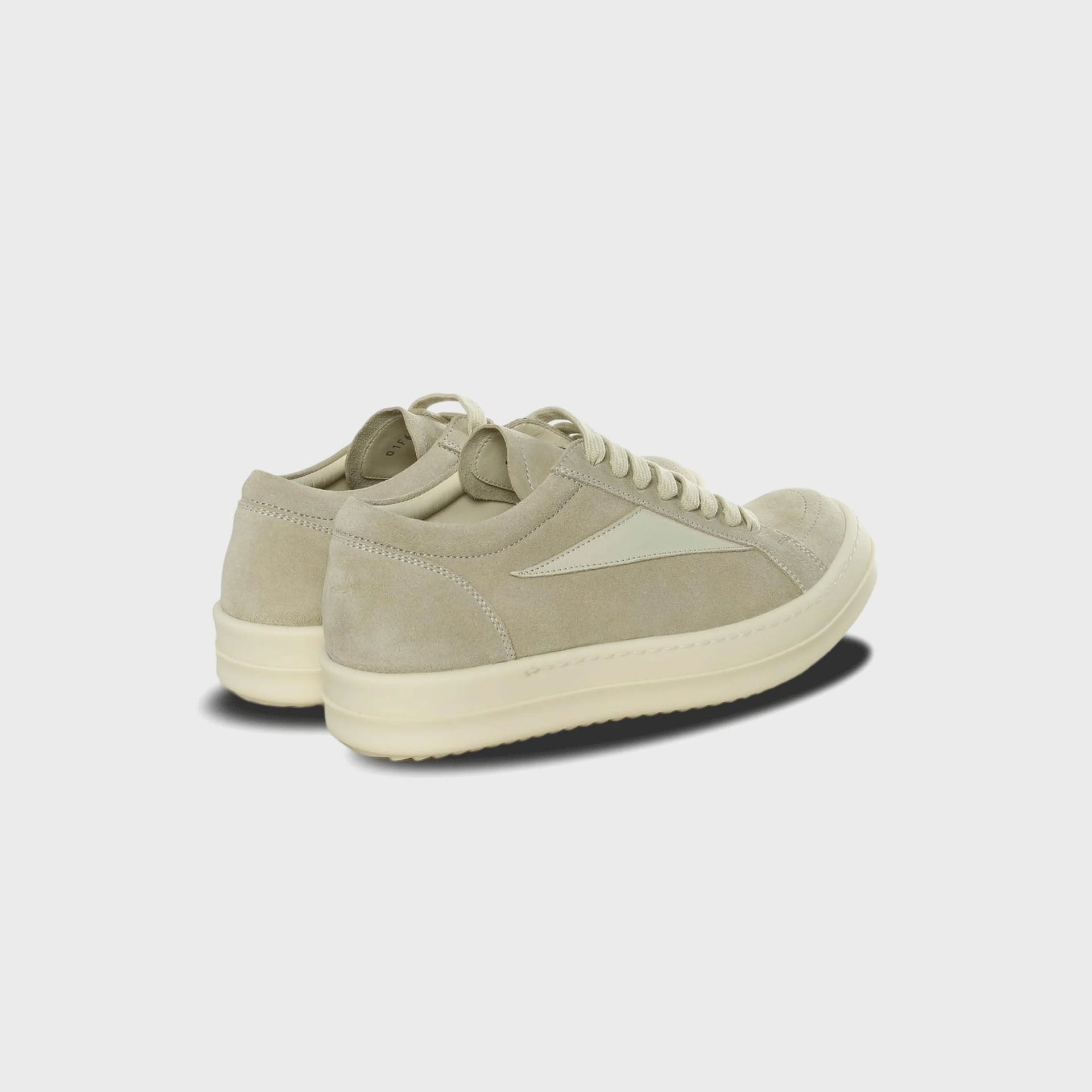Rick Owens WMNS Temple Vintage Sneaks - Pearl / Dirty Milk / Milk