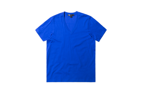 Y-3 Classic V-Neck Tee - Blue