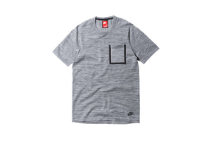 Nike Tech Knit Pocket Tee - Grey