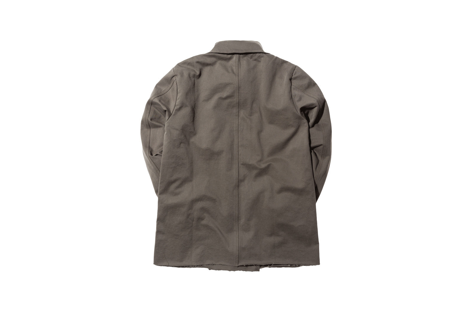 NSF Frayed Overcoat - Olive