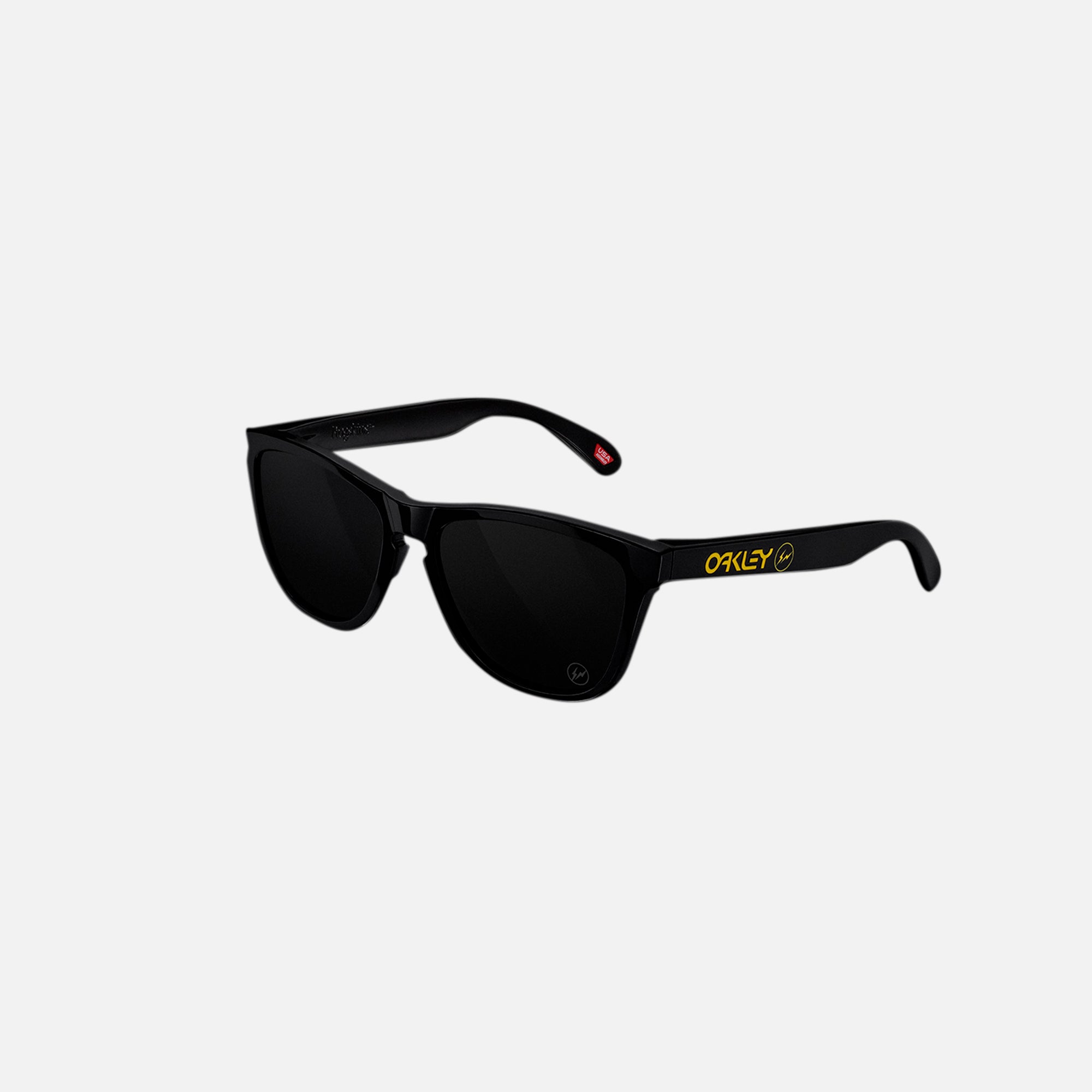 Oakley x Fragment Frogskins Sunglasses - Yellow w/ Prizm Grey – Kith