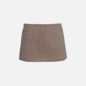 Sandy Liang Crombie Skirt - Taupe