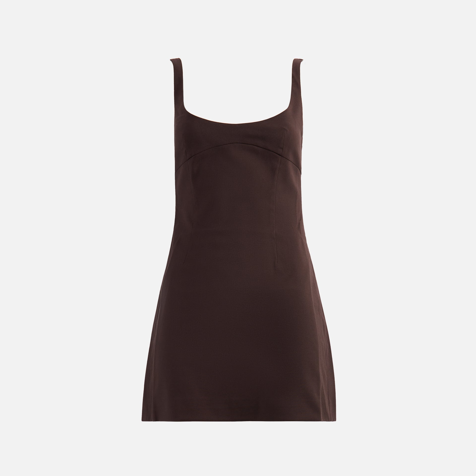 sandy liang brown dress Chester Dress in Brown 6