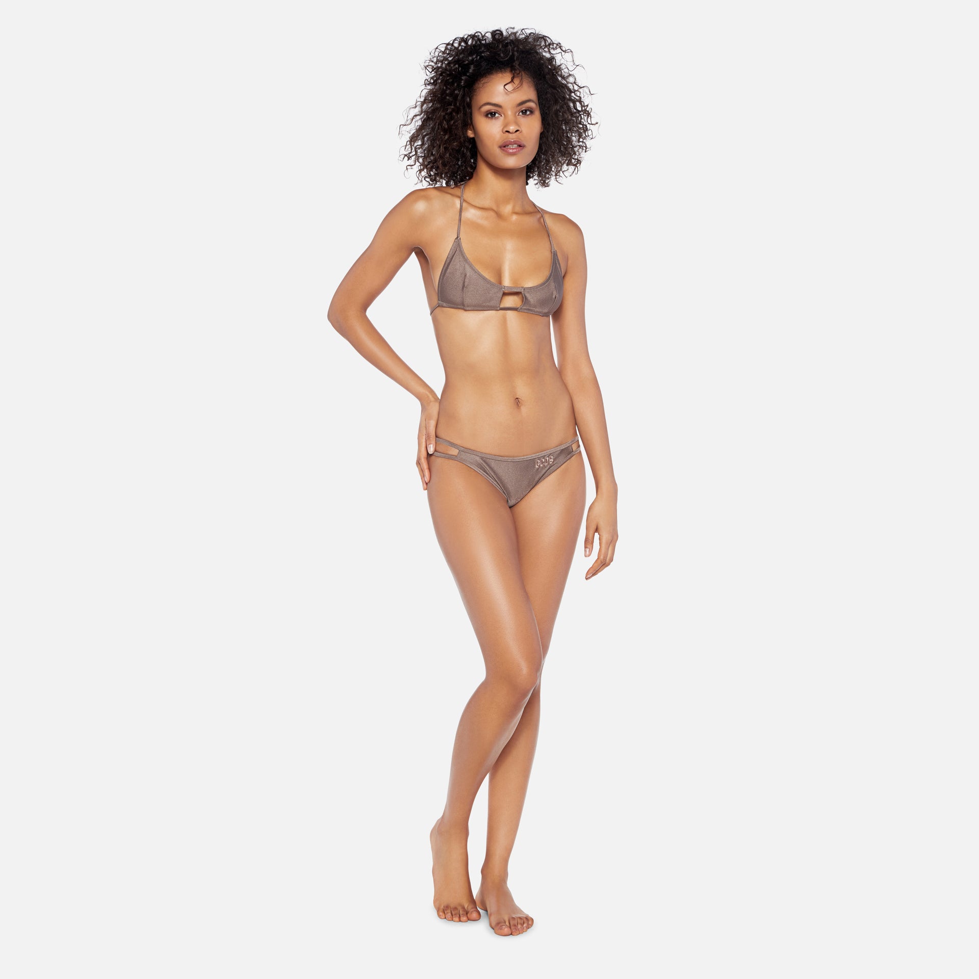 GCDS Gamme Bikini - Brown