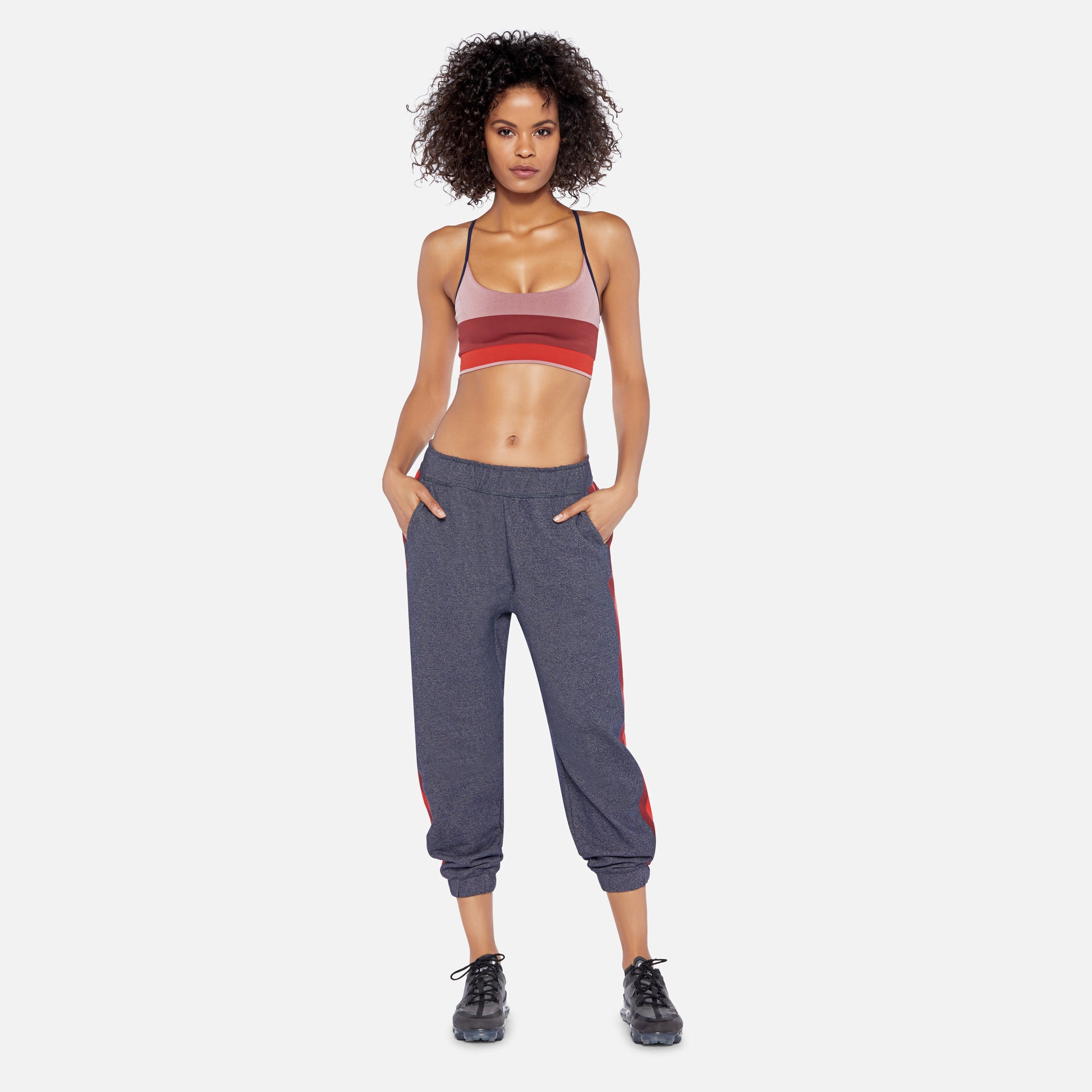 LNDR Marl Horizon Trackpant - Navy