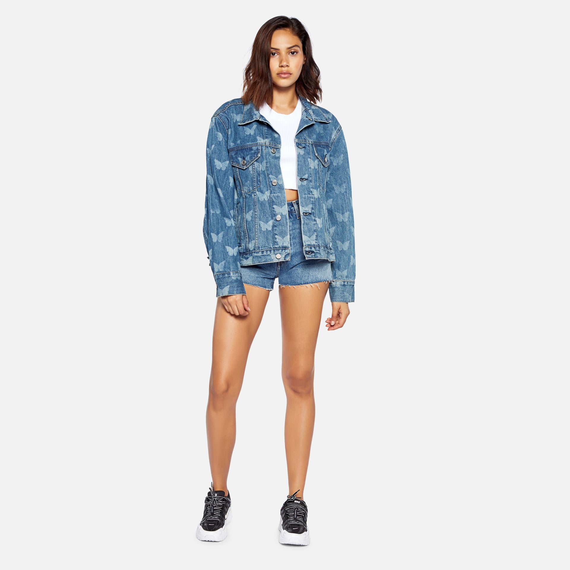 Sandy Liang Morpho Jacket - Butterfly Laser