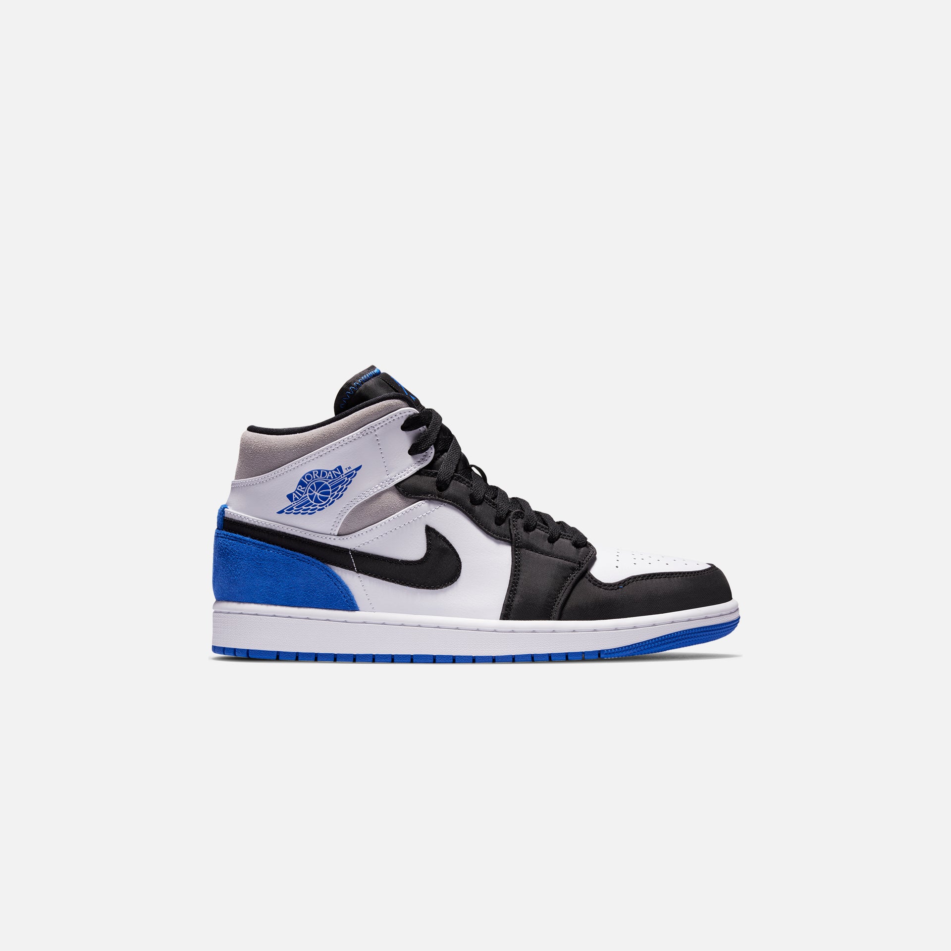 Nike Air Jordan 1 Mid SE - White / Hyper Royal