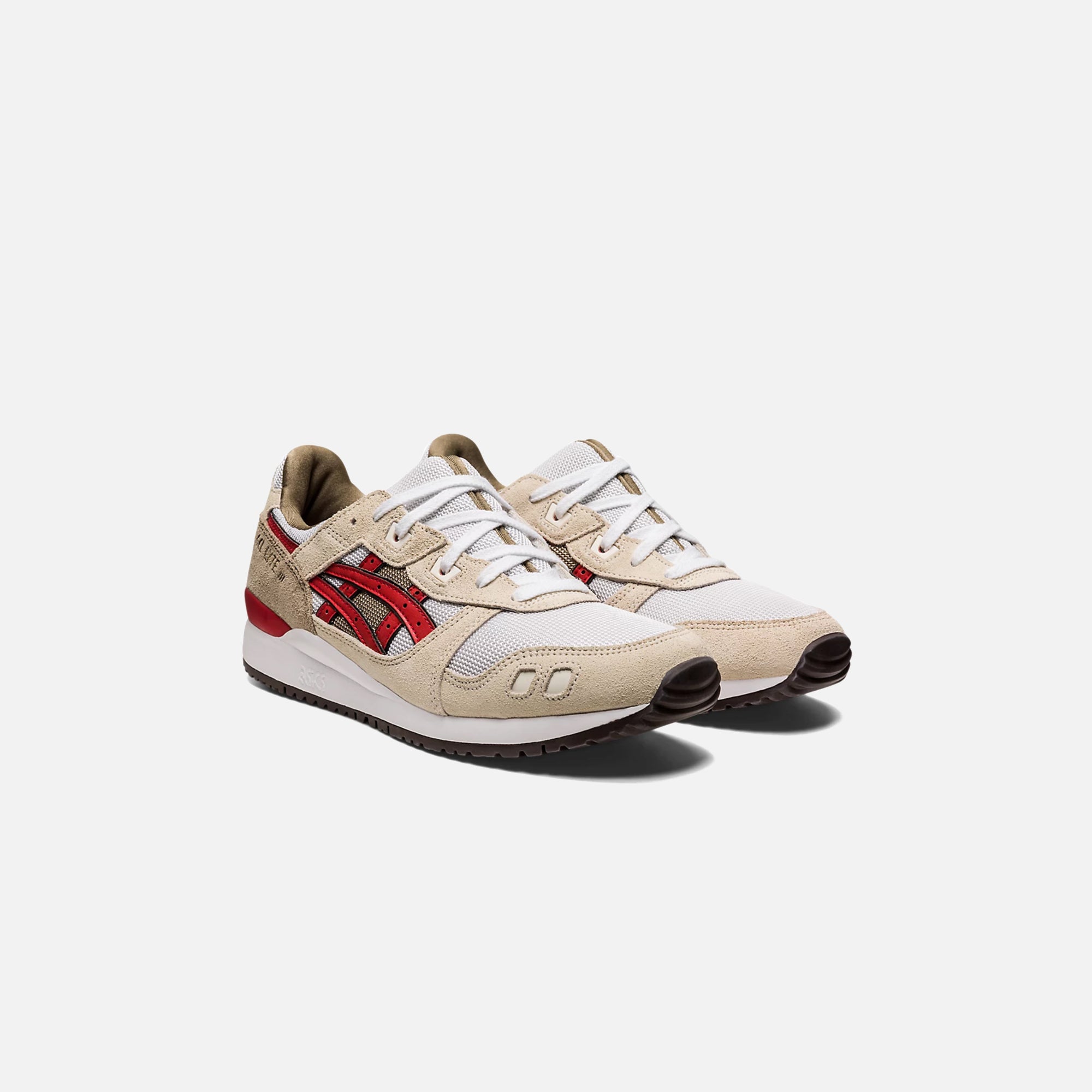 Asics Gel-Lyte III OG - Smoke Grey / Red Alert – Kith Asics Gel-Lyte III OG - Smoke Grey / Red Alert – Kith