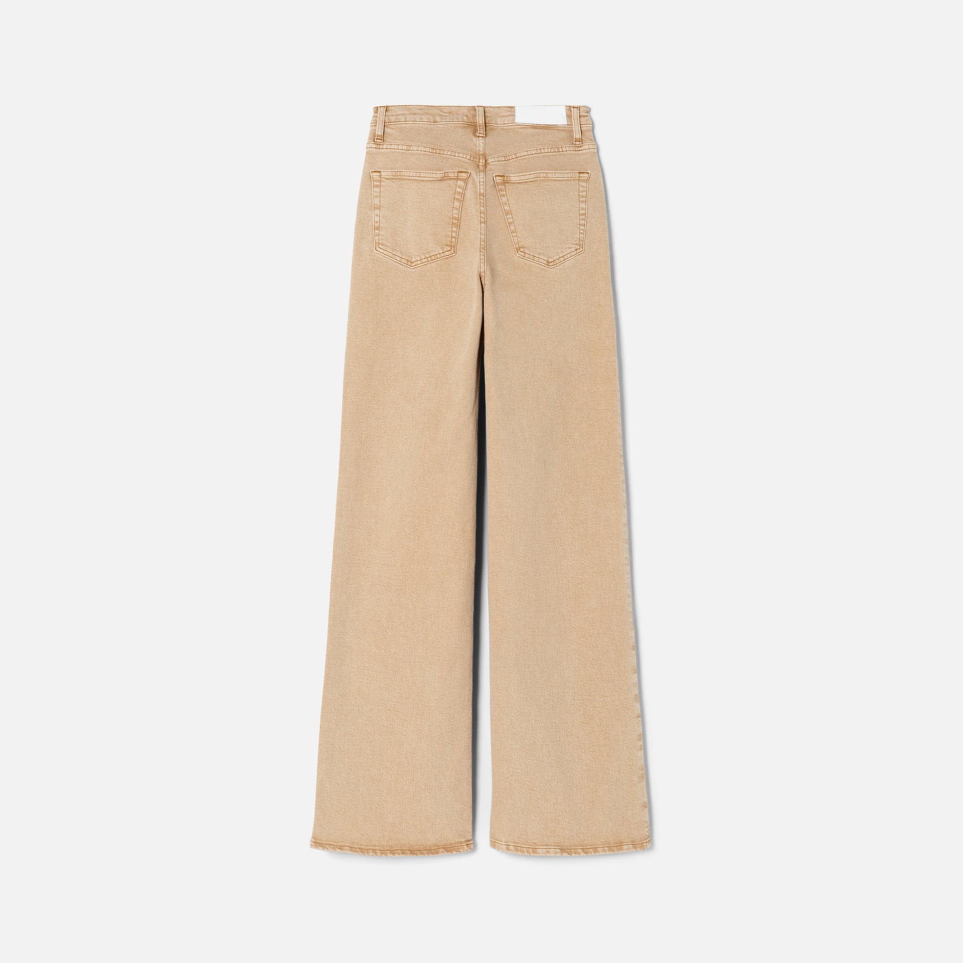 ReDone 70s Ultra High Rise Wide Leg - Washed Khaki