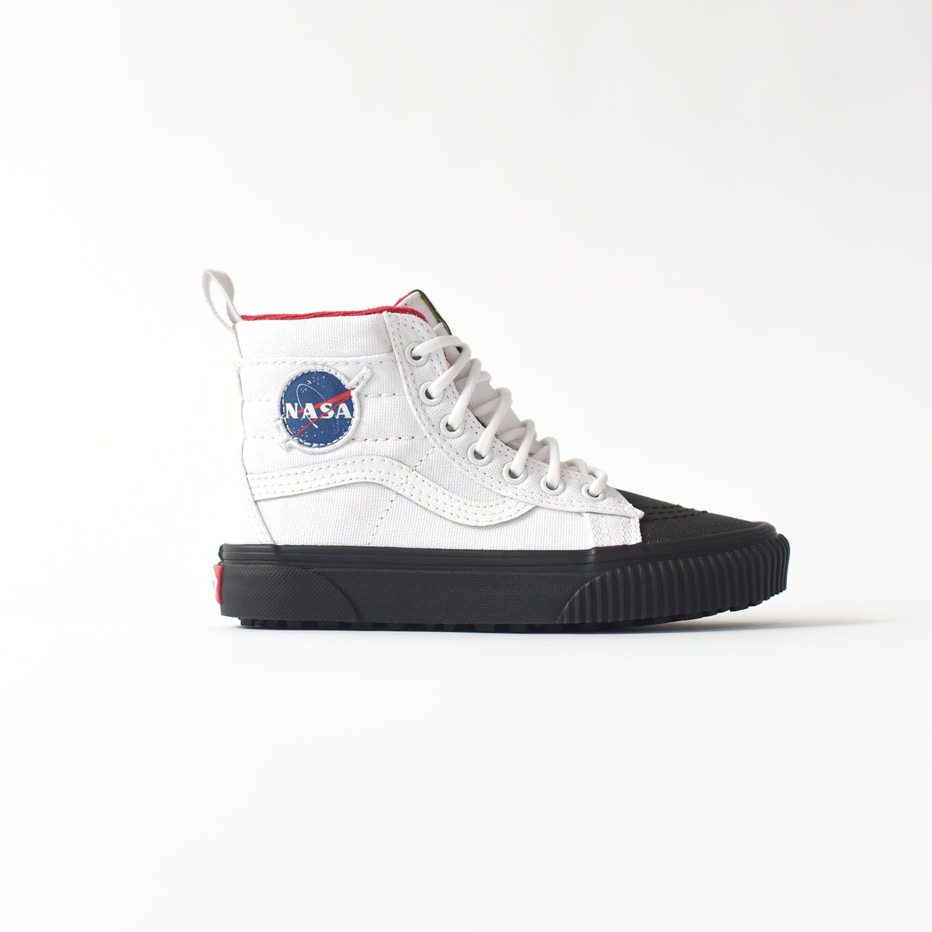 Vans x NASA Kids Sk8-Hi MTE Space Voyager True White Black – Kith