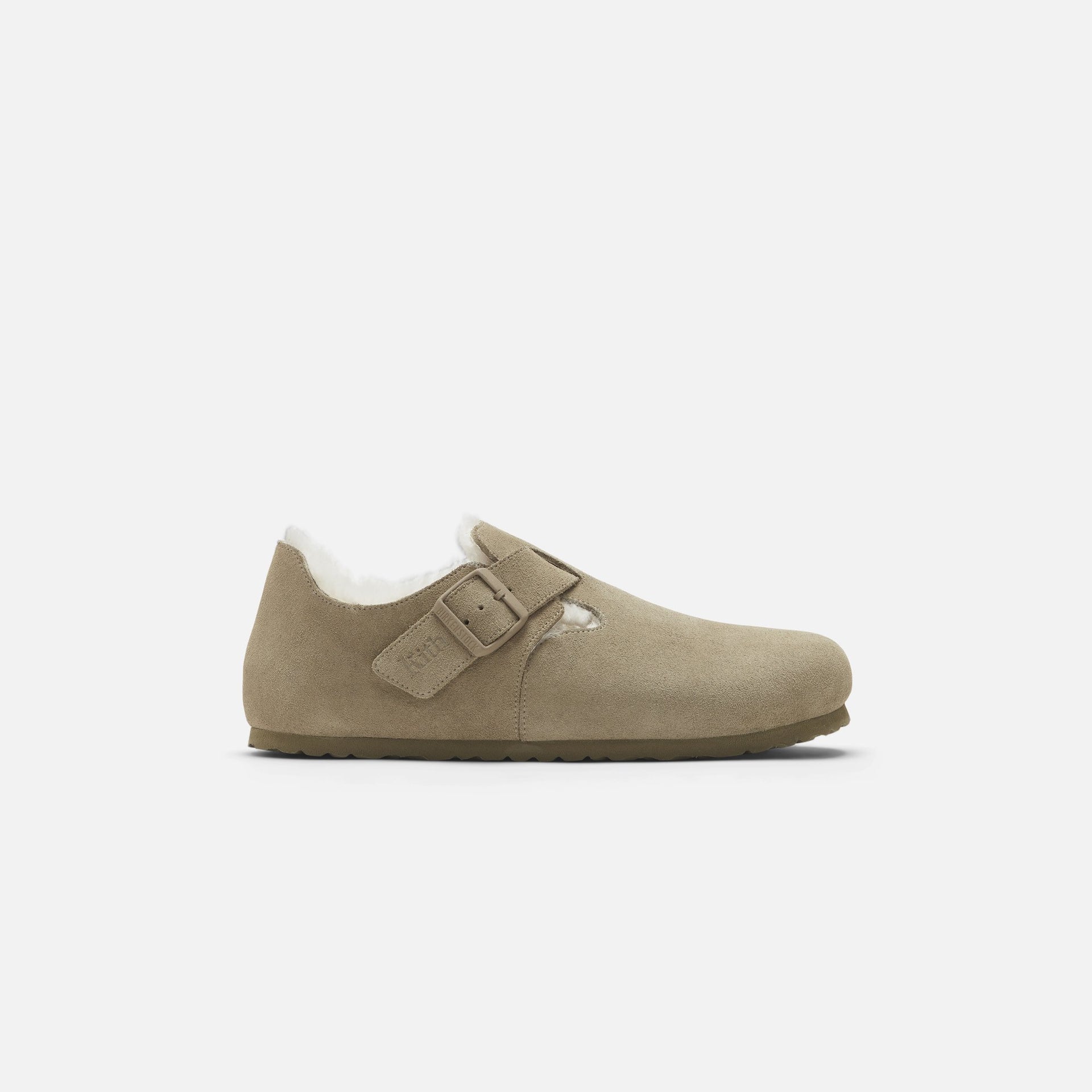 Kith Women for Birkenstock London Shearling - Faded Khaki