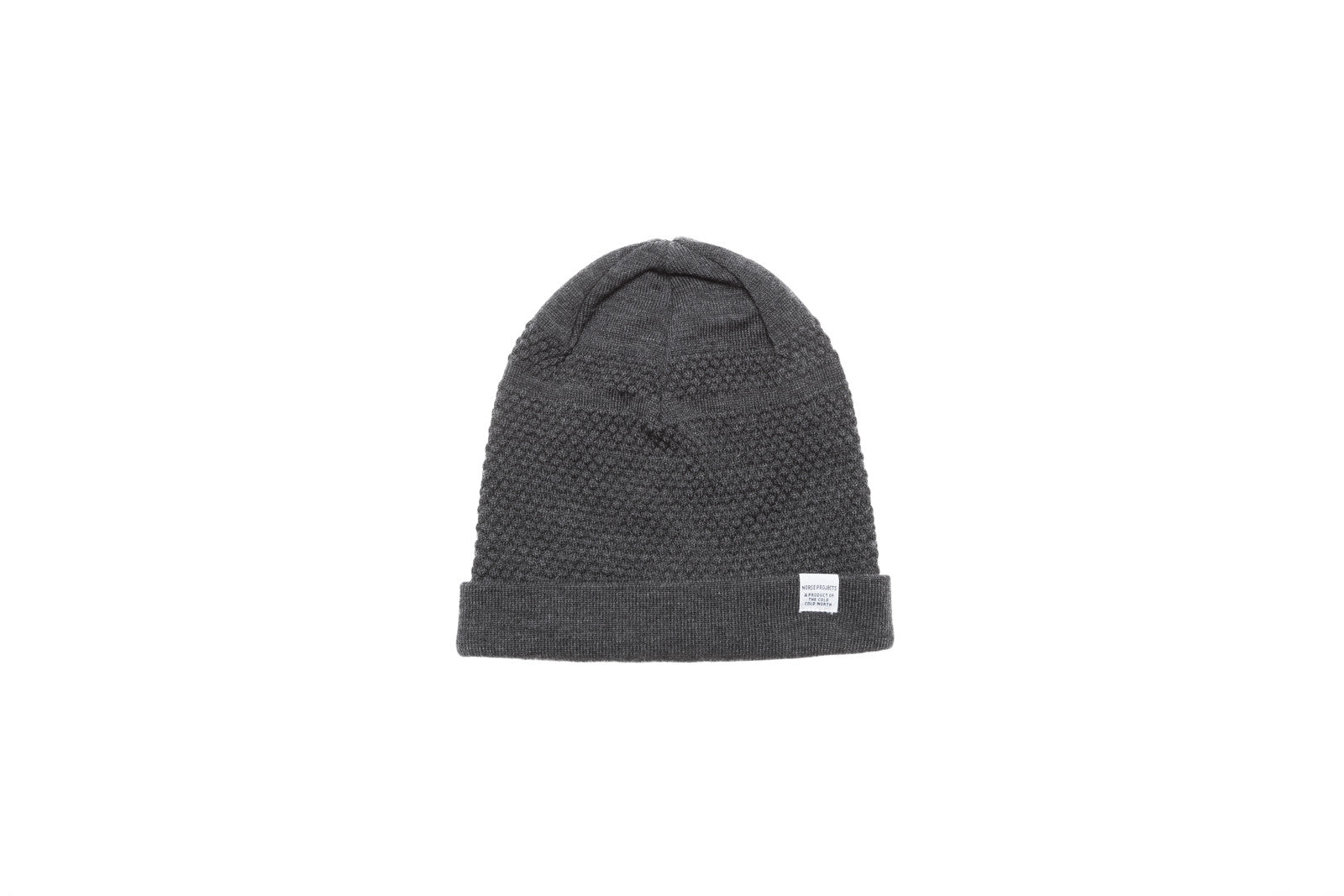 Norse Projects Bubble Beanie - Charcoal