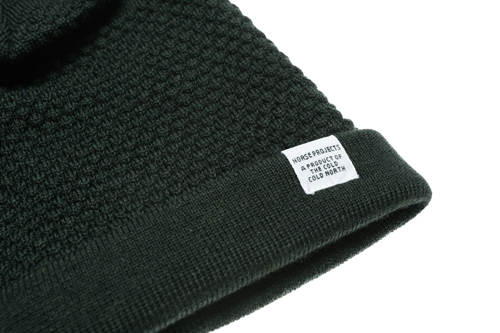 Norse Projects Bubble Beanie - Rosin Green