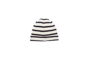 Norse Projects Classic Normandy Stripe Beanie - Navy