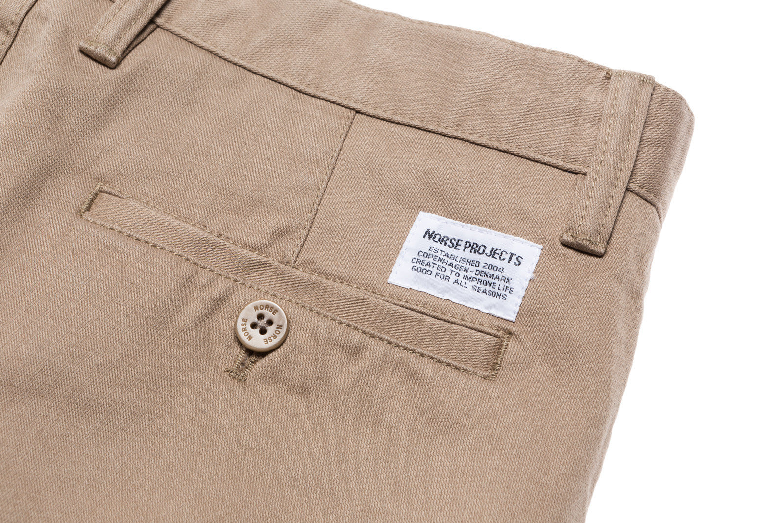 Norse Projects Aros Heavy Chino - Khaki