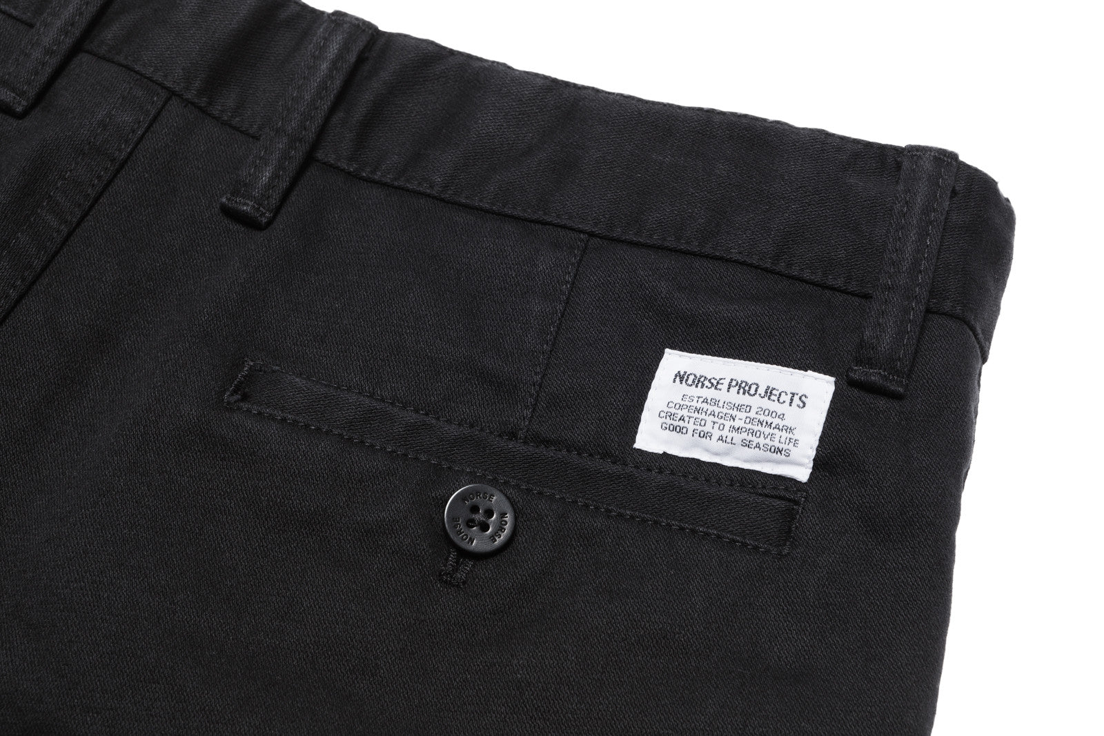 Norse Projects Aros Heavy Chino - Black