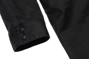 Ones Stroke Reversible Shawl Collar Coat - Black
