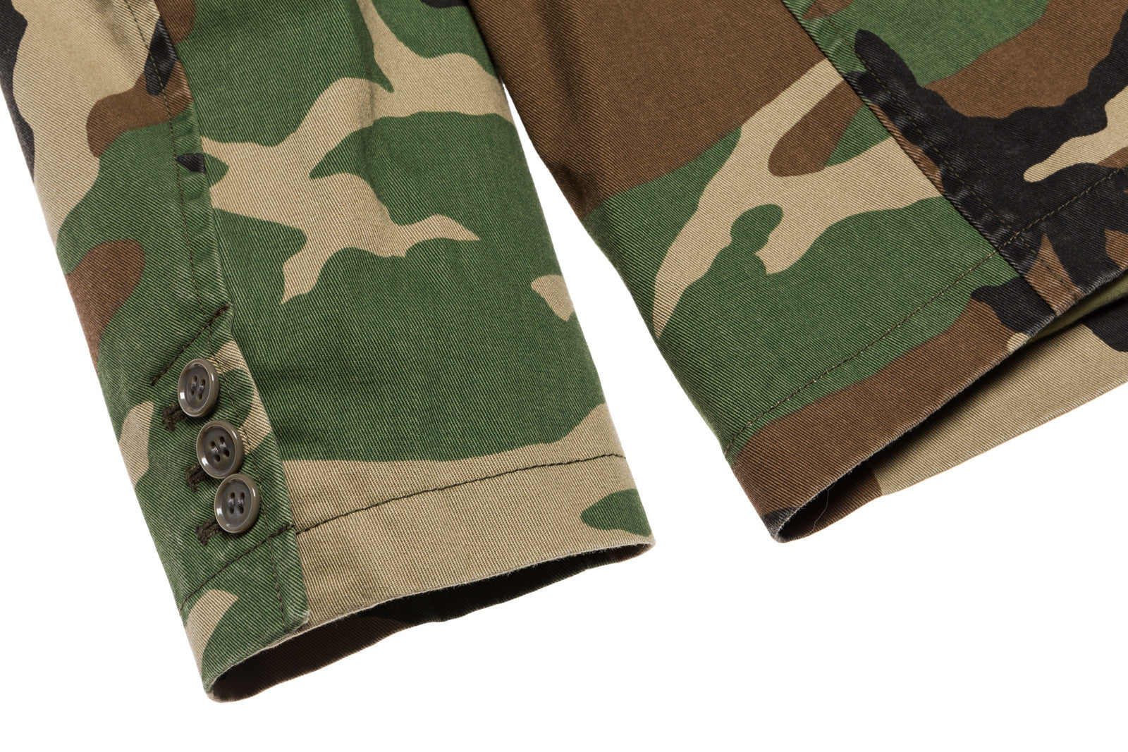 Ones Stroke Cotton Twill Blazer - Camo