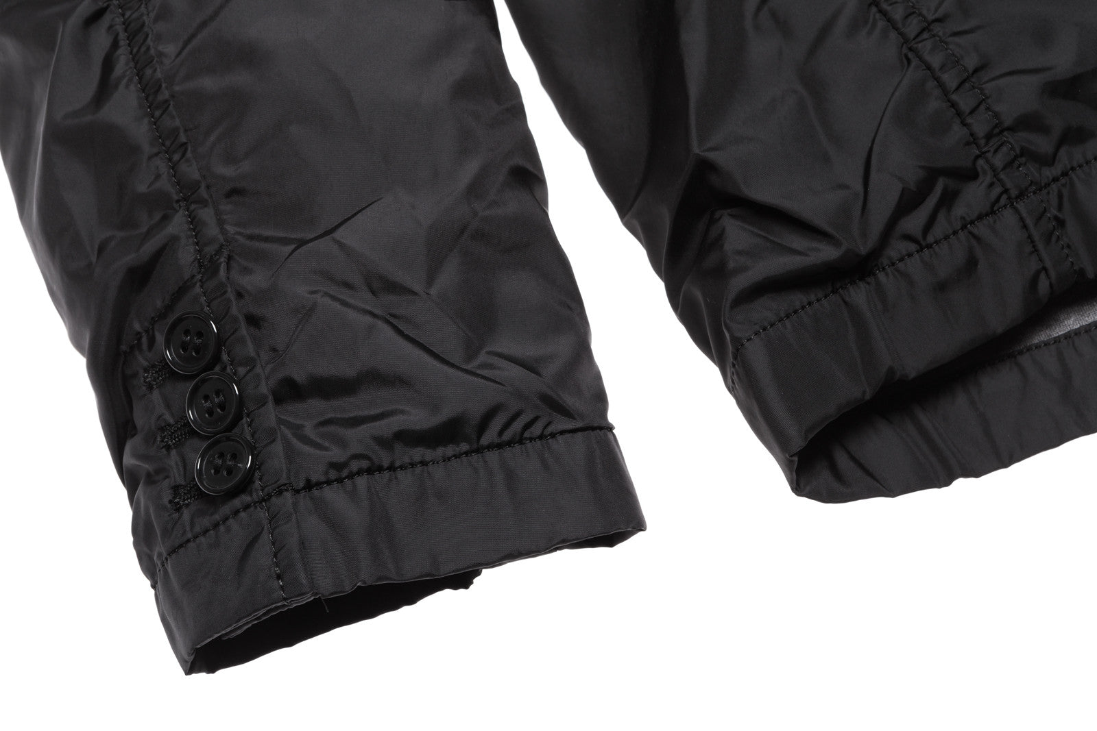 Ones Stroke Double Face Nylon Blazer - Black