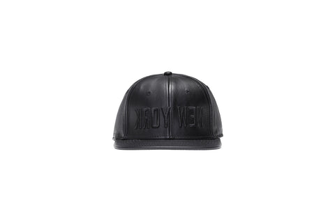 Mighty Healthy Leather Hat - New York