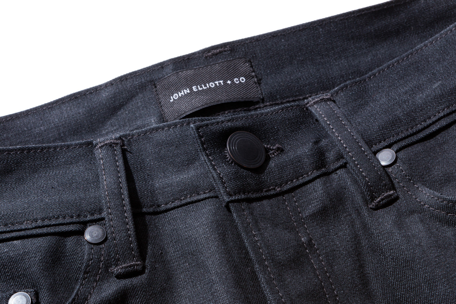 John Elliott Cast 2 Denim - Stretch Obsidian