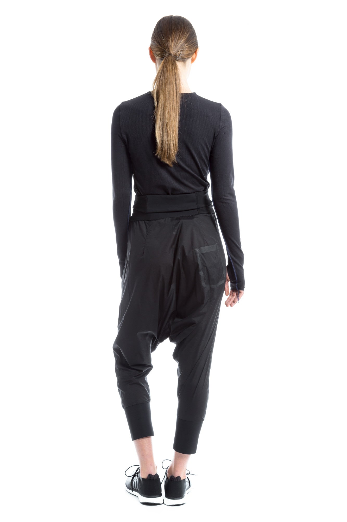 Y-3 SPORT WMNS Fine Knit L/S Top - Black