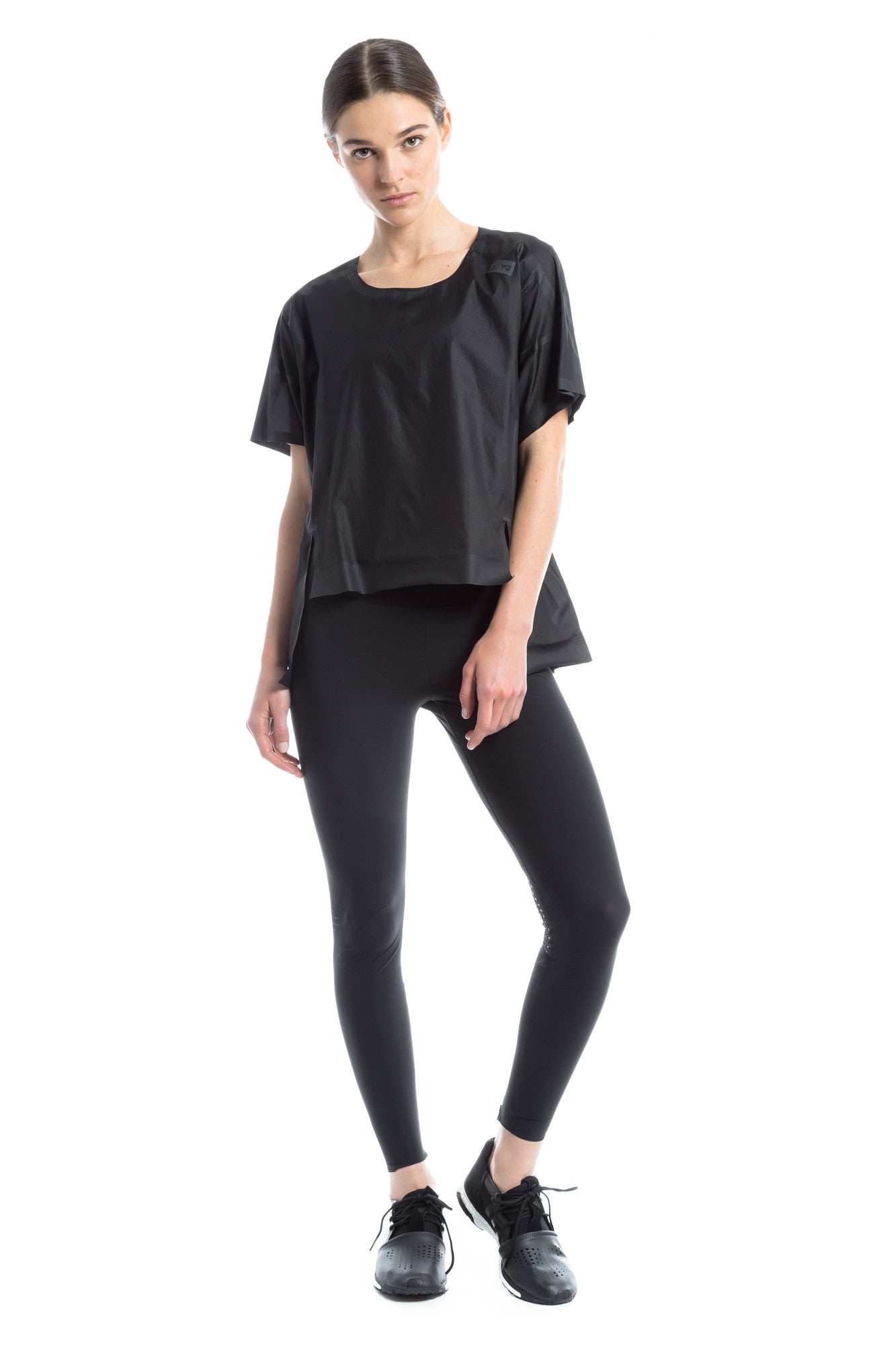 Y-3 SPORT WMNS Box Cut Cooler Tee - Black