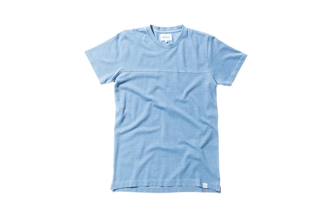 Norse Projects Rasmus Tee - Light Indigo Wash