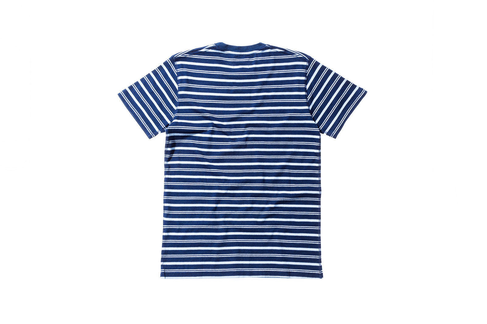 Norse Projects Niels Dark Stripe Tee - Indigo