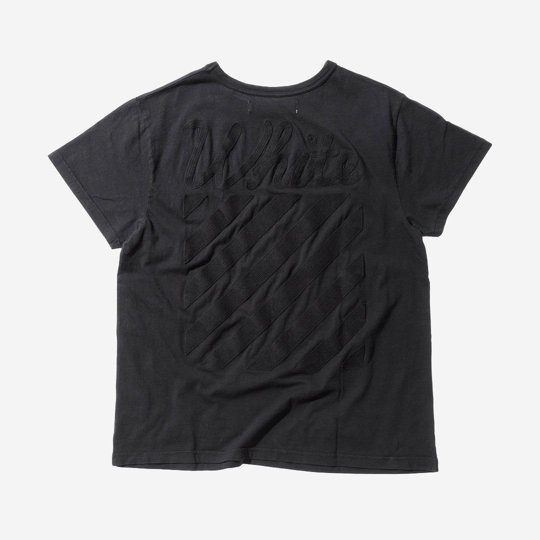 Off-White Tonal Cornelly Tee - Black  / Black