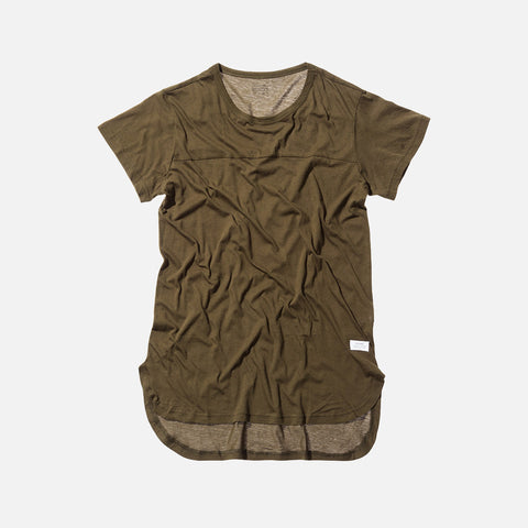 Stampd Chamber Scallop Tee - Olive