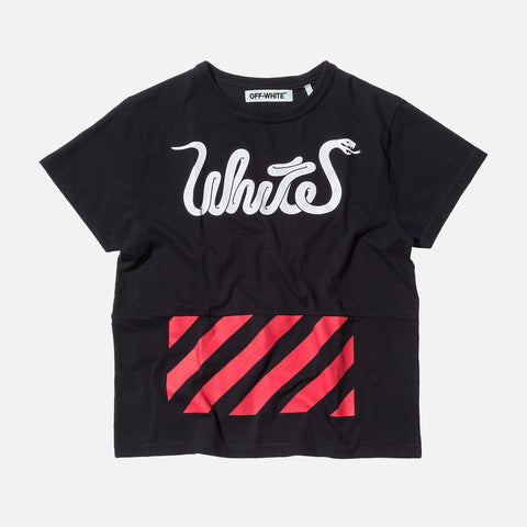 Off-White Patchwork Tee - Black / Yellow