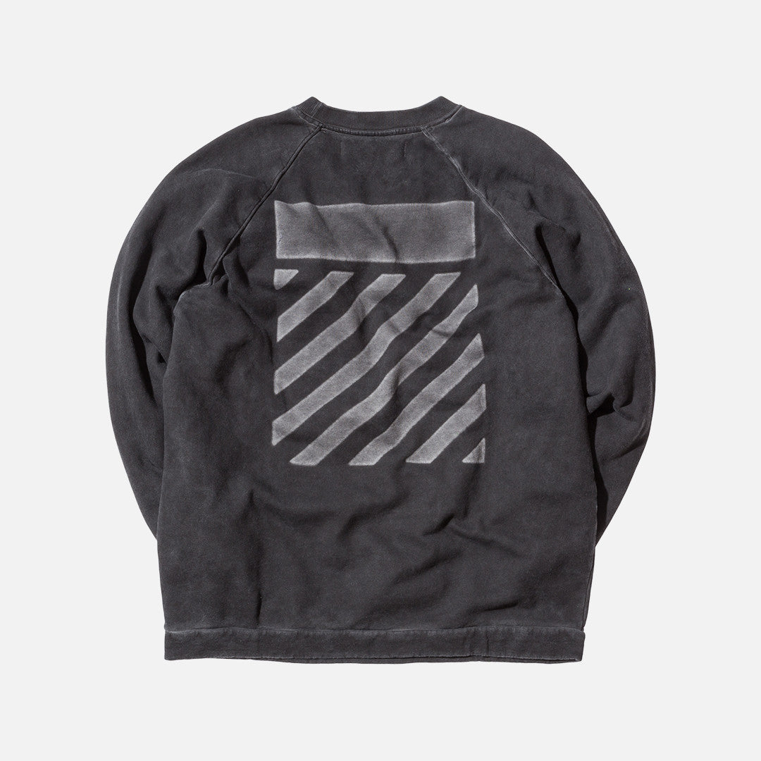 Off-White Fleece Crewneck - Black