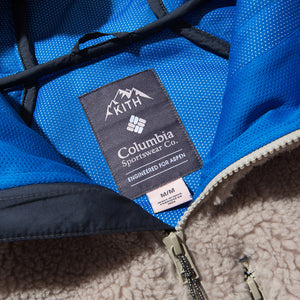 Kith x Columbia Sportswear High-Pile Zip Hoodie - Crater