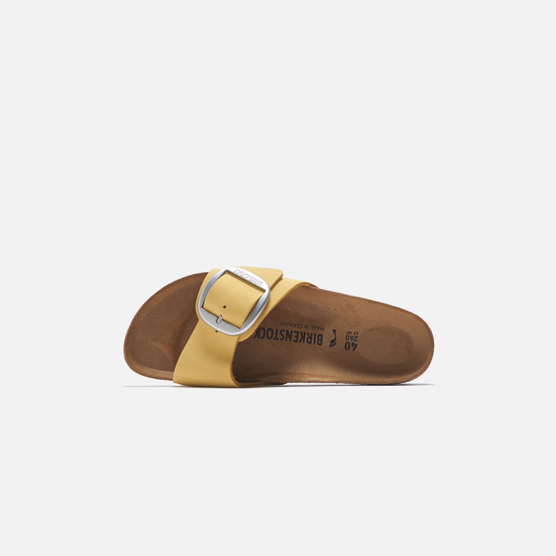 Birkenstock Madrid Big Buckle Popcorn Nubuck