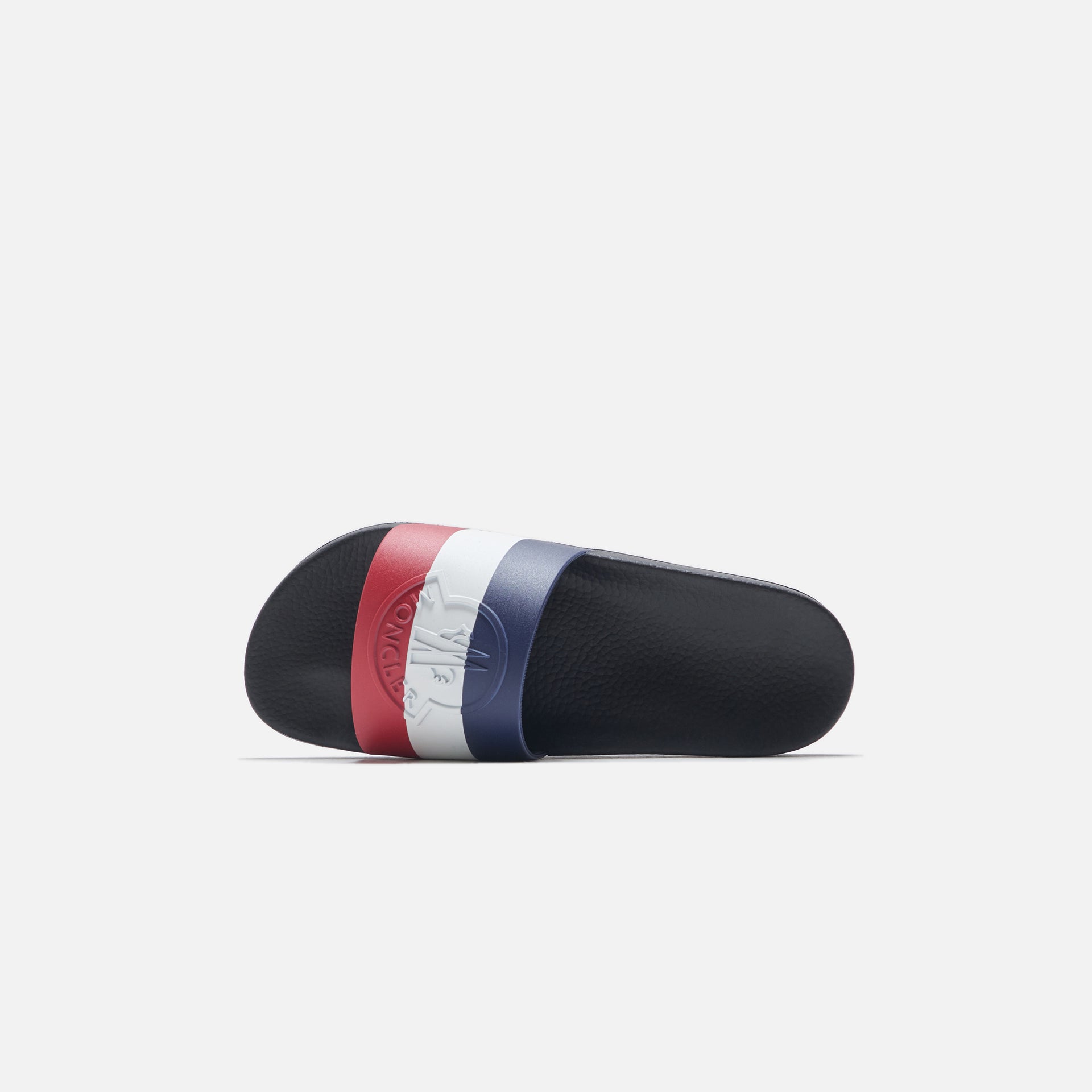 Moncler Basile Logo Slides - Black