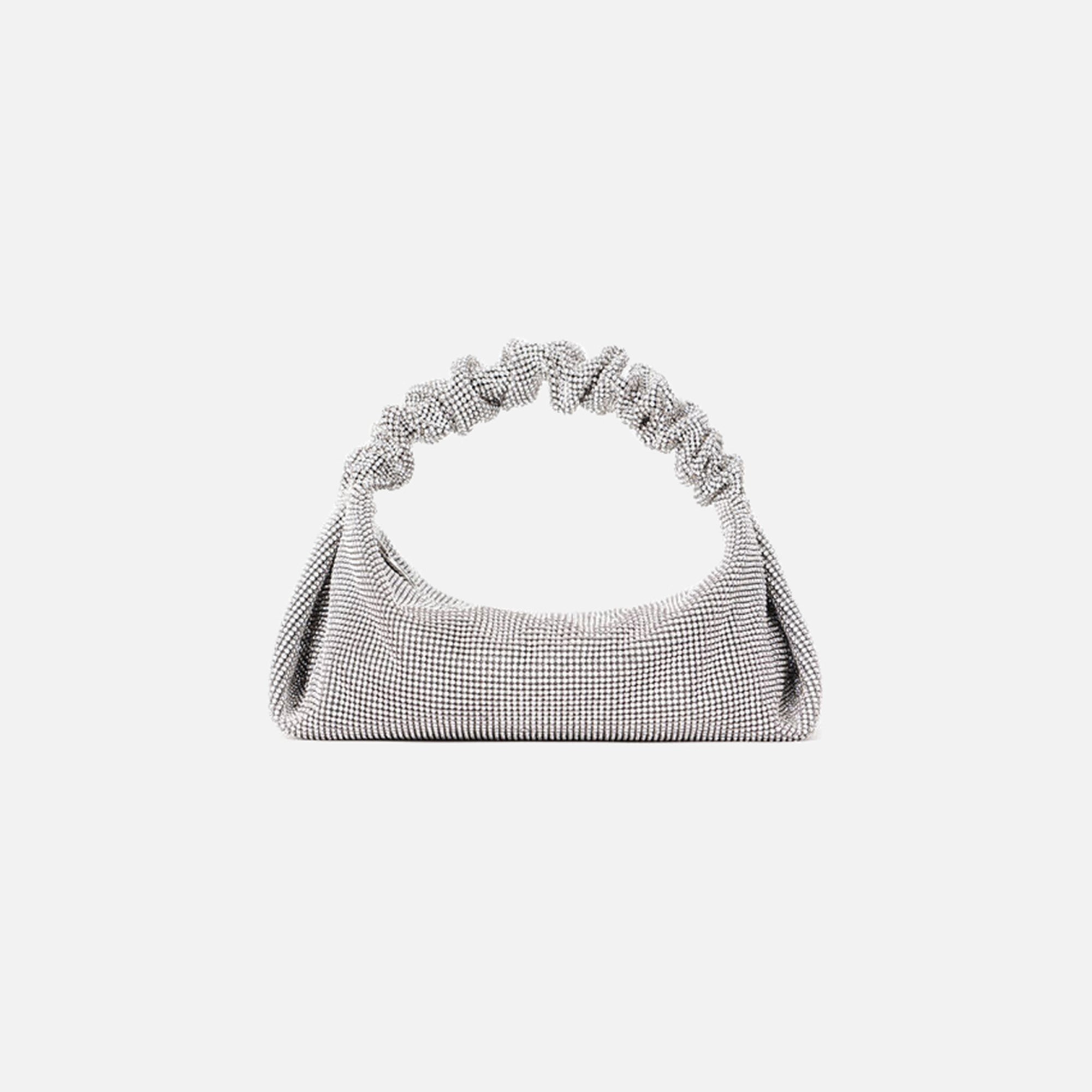 Alexander Wang Scrunchie Mini Bag - Silver – Kith