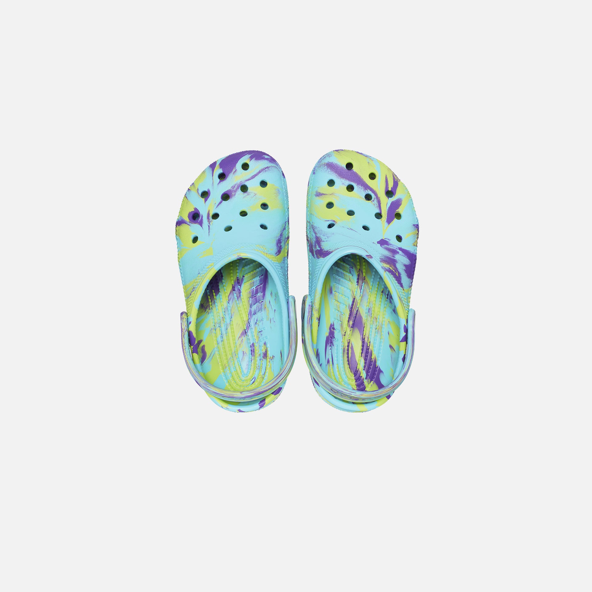 Crocs Kids Classic Marbled Clog - Neptune / Multi