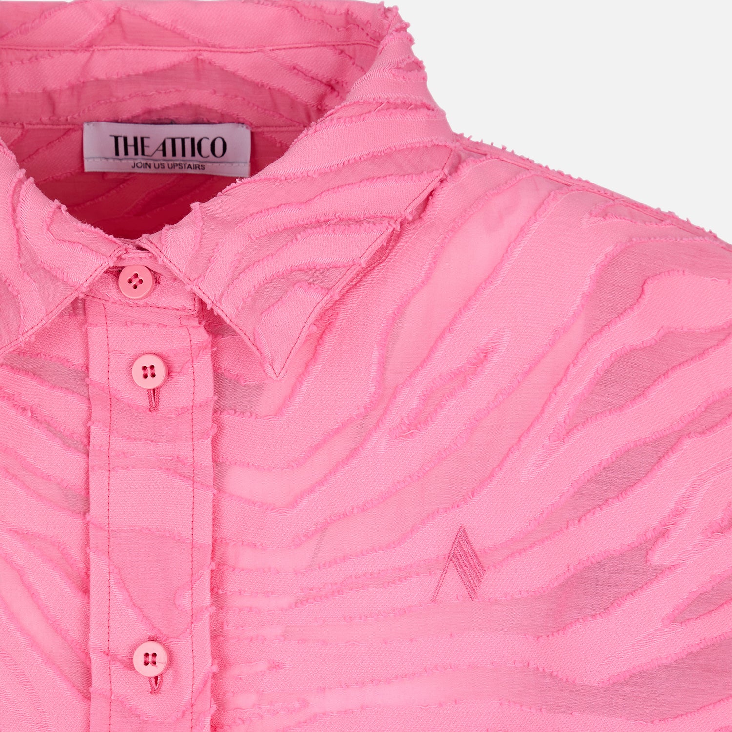 The Attico Diana Shirt - Geranium