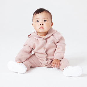 Kith Kids Baby Beverly Knit Coverall - Dusty Mauve