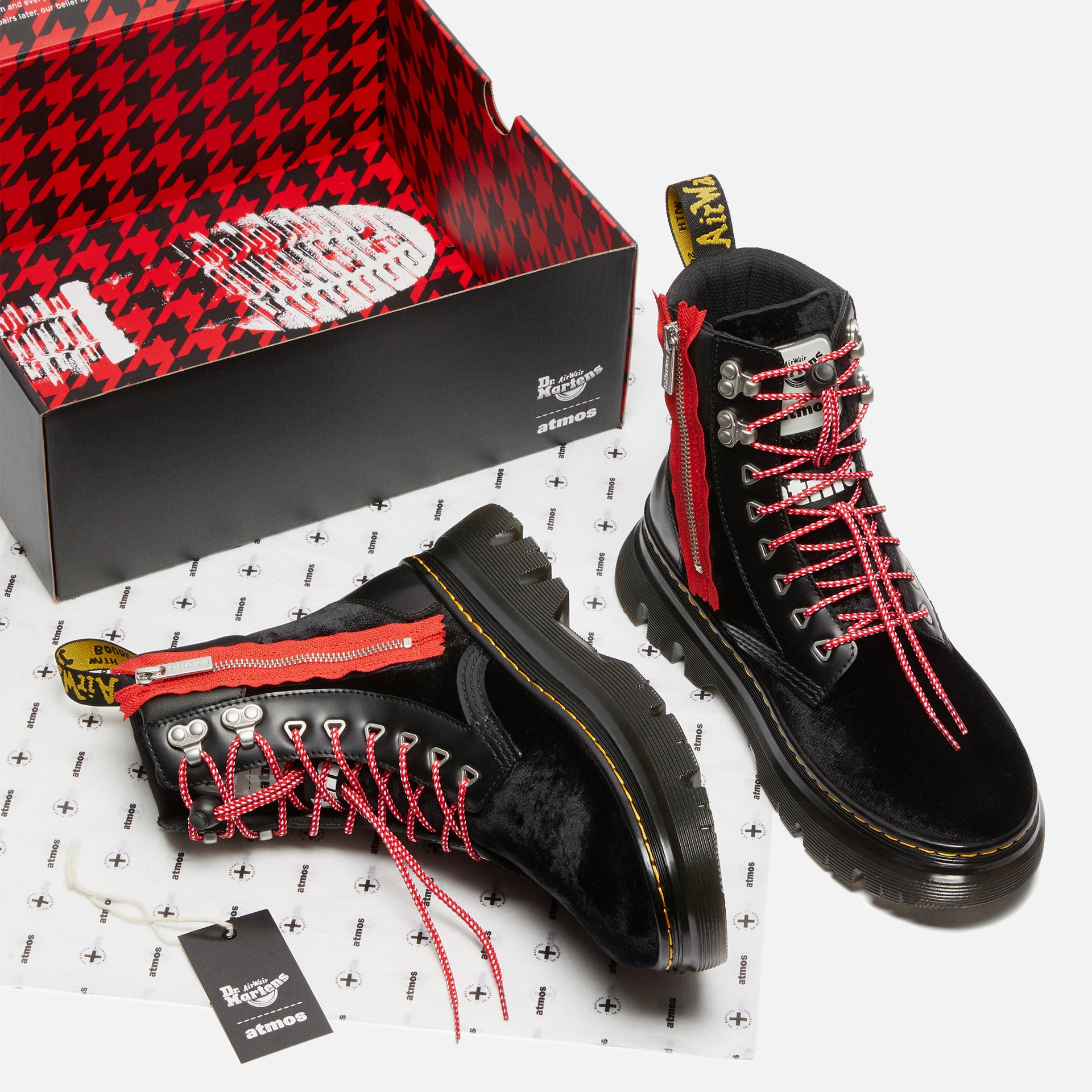 Dr. Martens x Atmos Tarik Zip - Black