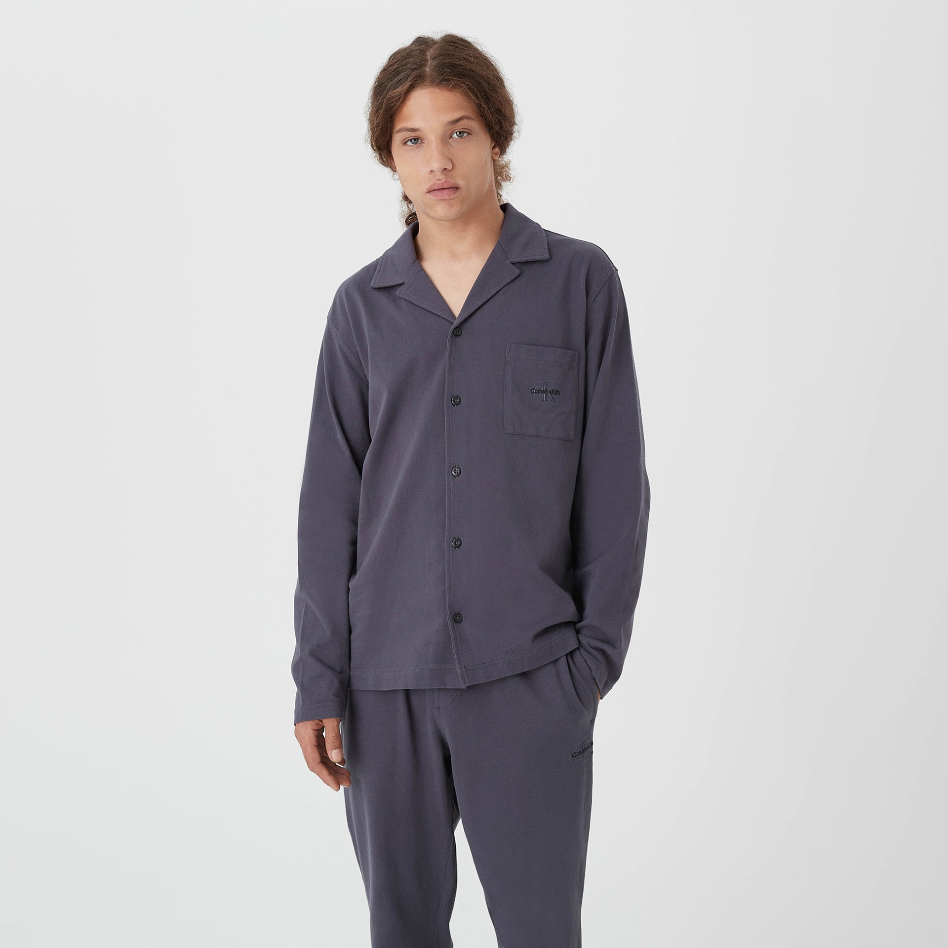 Kith for Calvin Klein L/S Pajama Set - Battleship