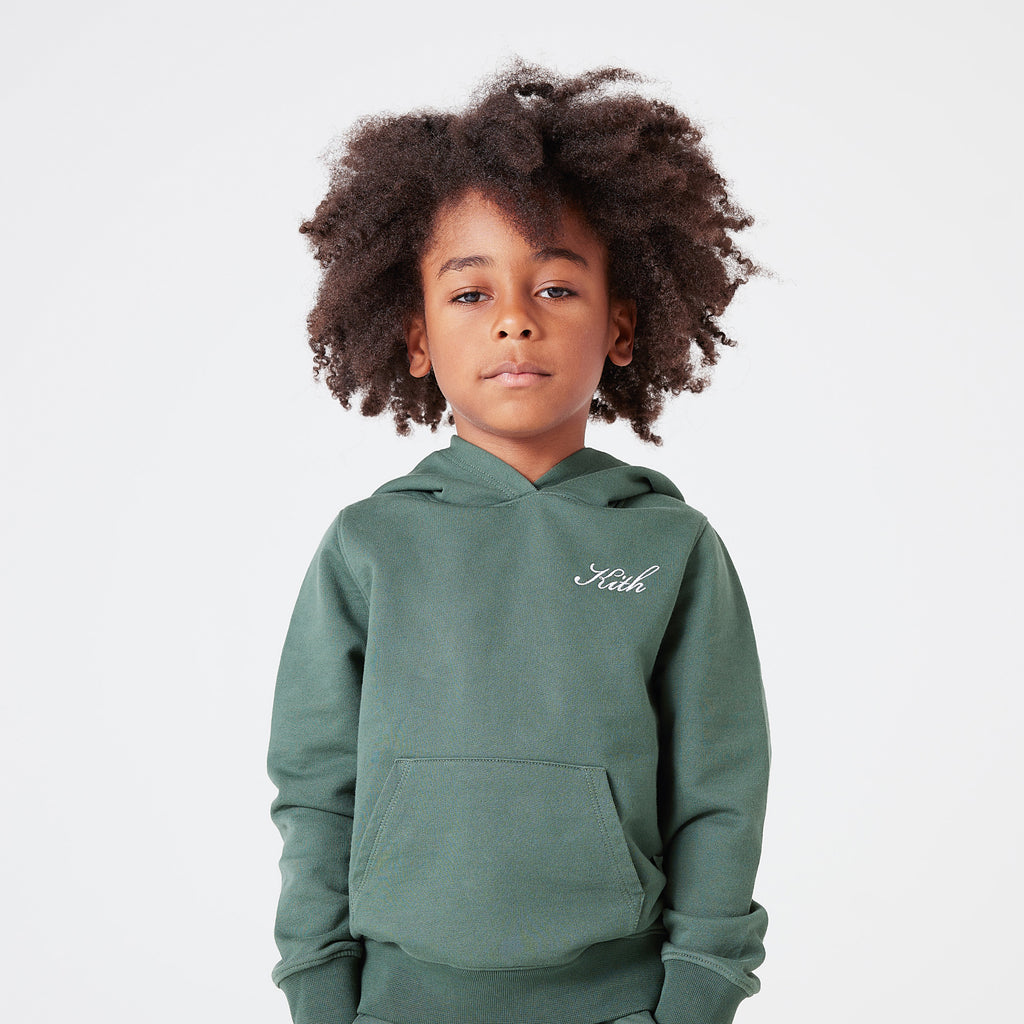 Kith Kids Classic Williams Hoodie - Jungle Green