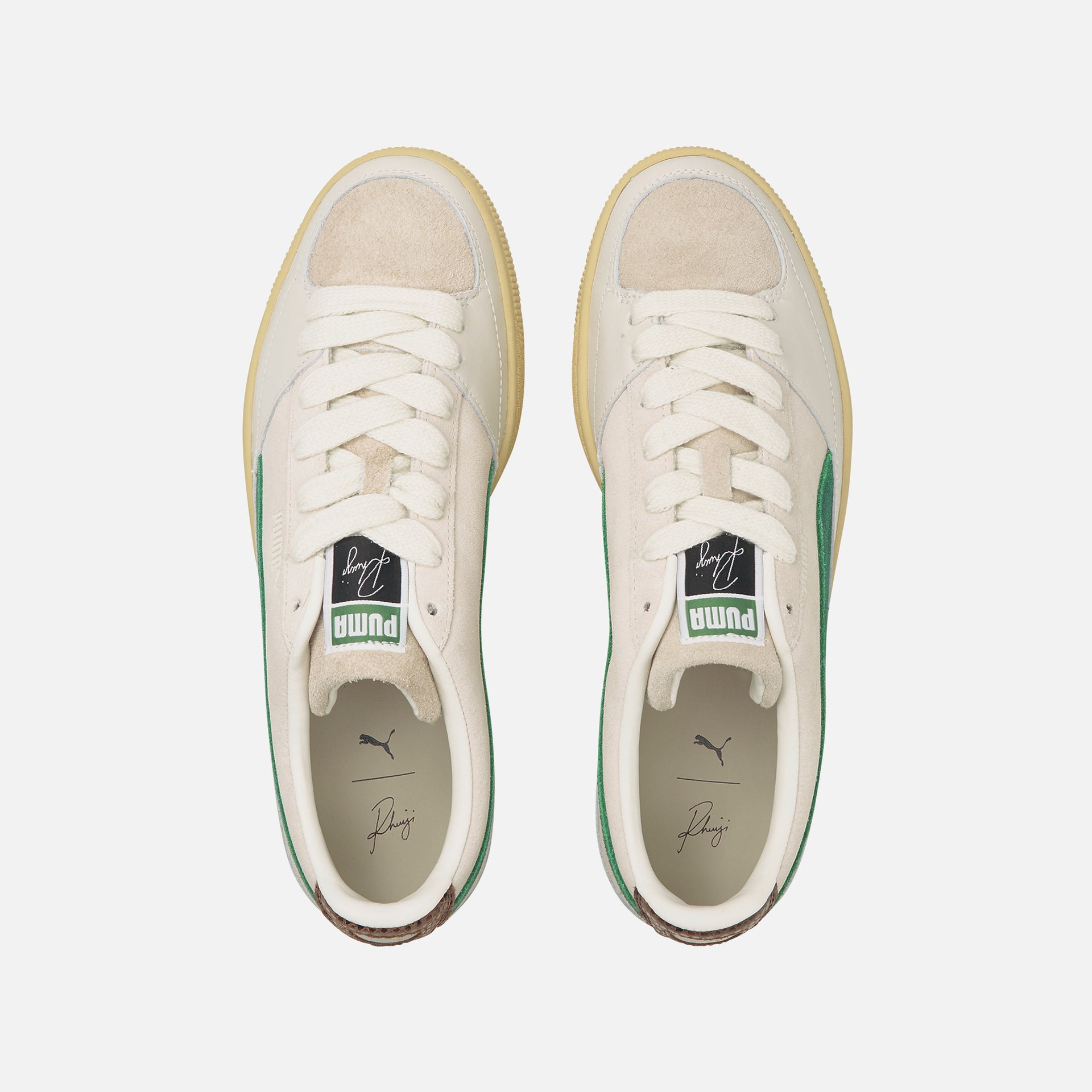 Puma x Rhuigi Suede Whisper - White / Juniper