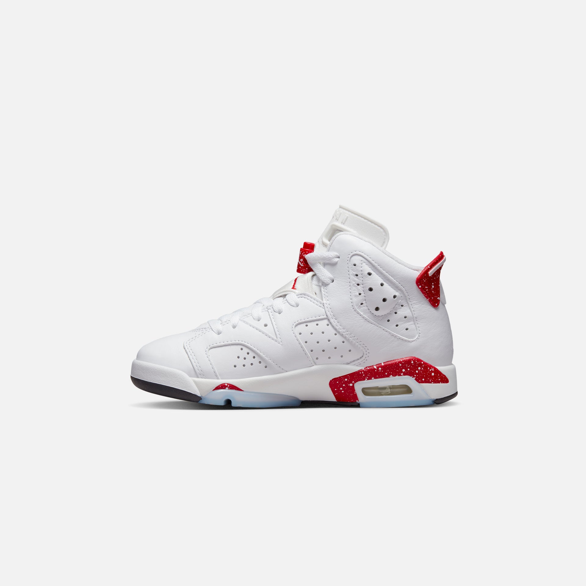 Nike Air Jordan Grade School 6 Retro - White / Black / University Red